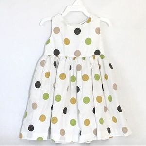Carters Polka Dot Sun Dress Size 12 Mo